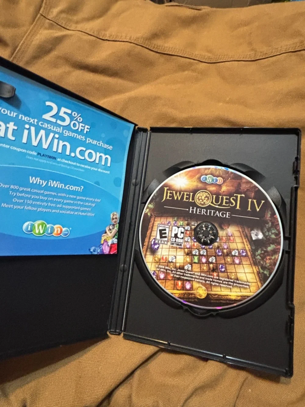 Jewel Quest IV: Heritage PC CD-ROM Game - Jewel Puzzle Artwork